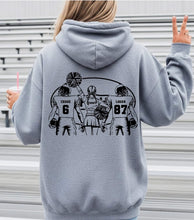 Load image into Gallery viewer, Custom Football Mom - Sweatshirt
