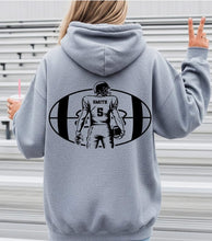 Load image into Gallery viewer, Custom Football Mom - Sweatshirt