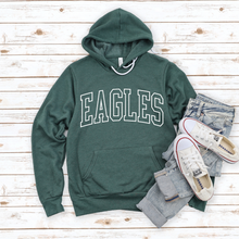 Load image into Gallery viewer, EAGLES puffy letters (Shirt and Sweatshirt)