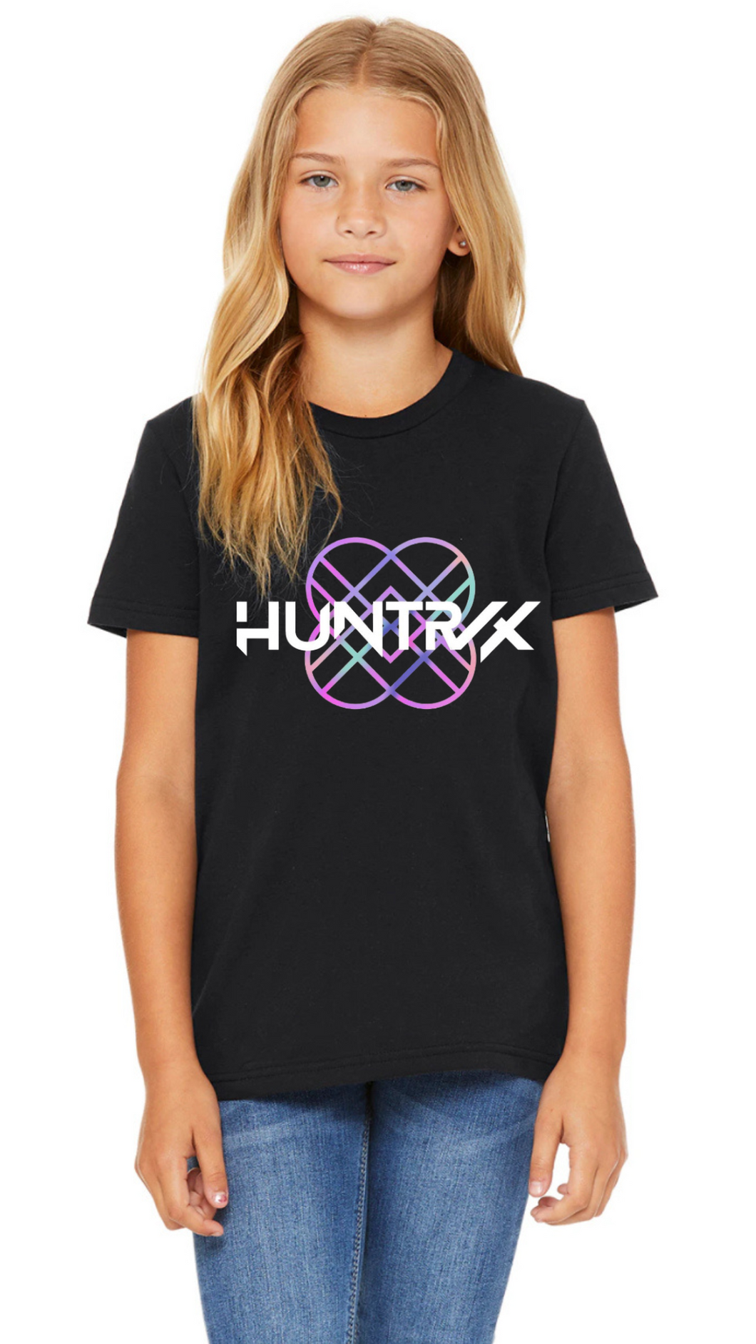 HUNTRIX layered logo - shirt