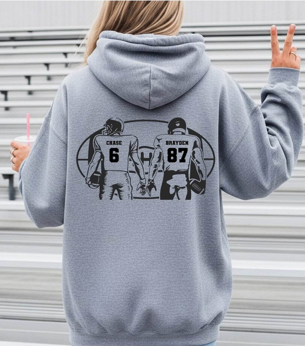 Custom Football Mom - Sweatshirt