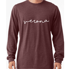 Load image into Gallery viewer, Verona Long Sleeve Adult Shirt (Unisex)
