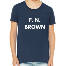 Load image into Gallery viewer, FN BROWN &quot;CAPS&quot; Shirt - (Youth)
