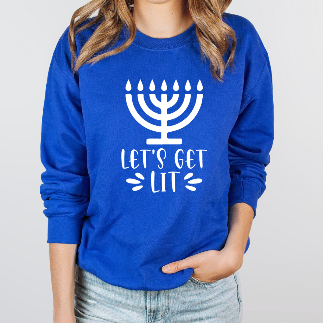 Let's Get Lit Crewneck (Youth & Adult)